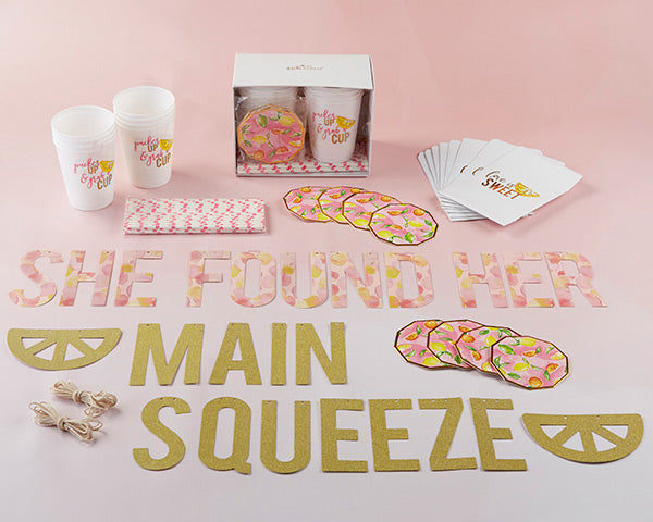 She Found Her Main Squeeze 49 Piece Party Kit