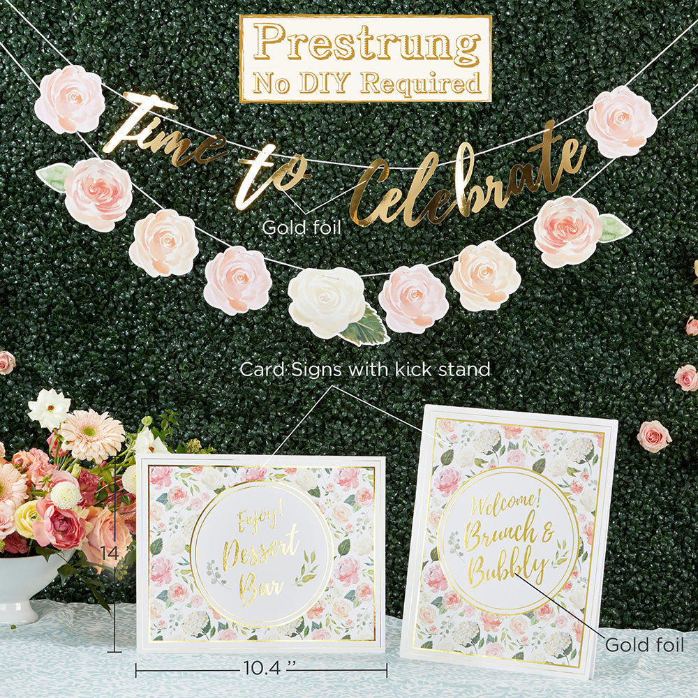 Floral Brunch Party Kit