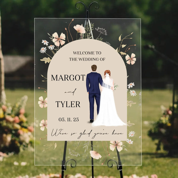 Personalized Acrylic Welcome Plaque