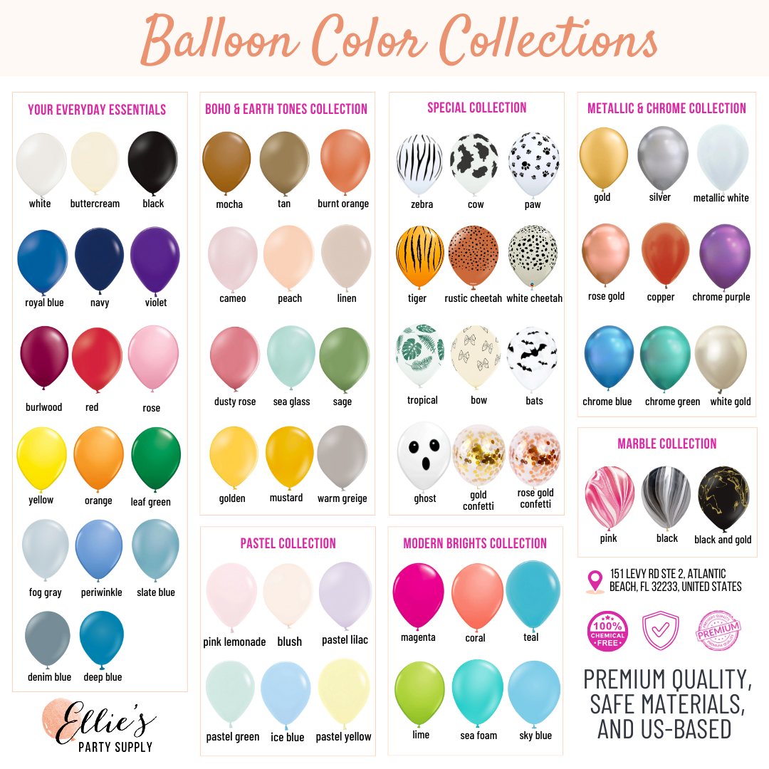 White Wedding Balloon Garland Kit