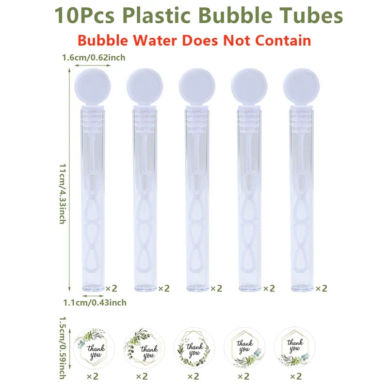 Wedding Bubble Favor Bottles