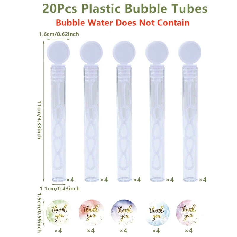 Wedding Bubble Favor Bottles