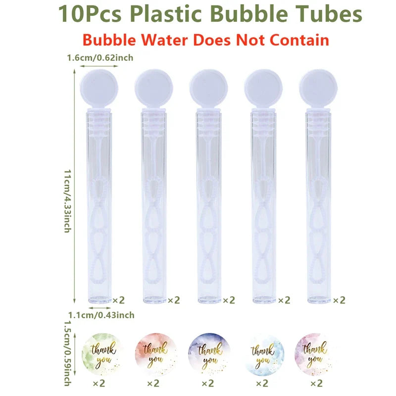 Wedding Bubble Favor Bottles