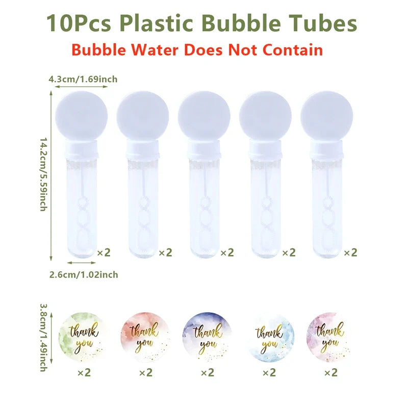 Wedding Bubble Favor Bottles