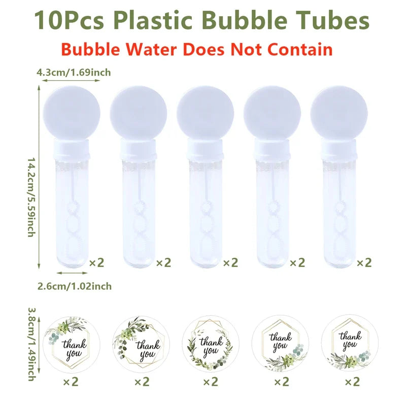 Wedding Bubble Favor Bottles