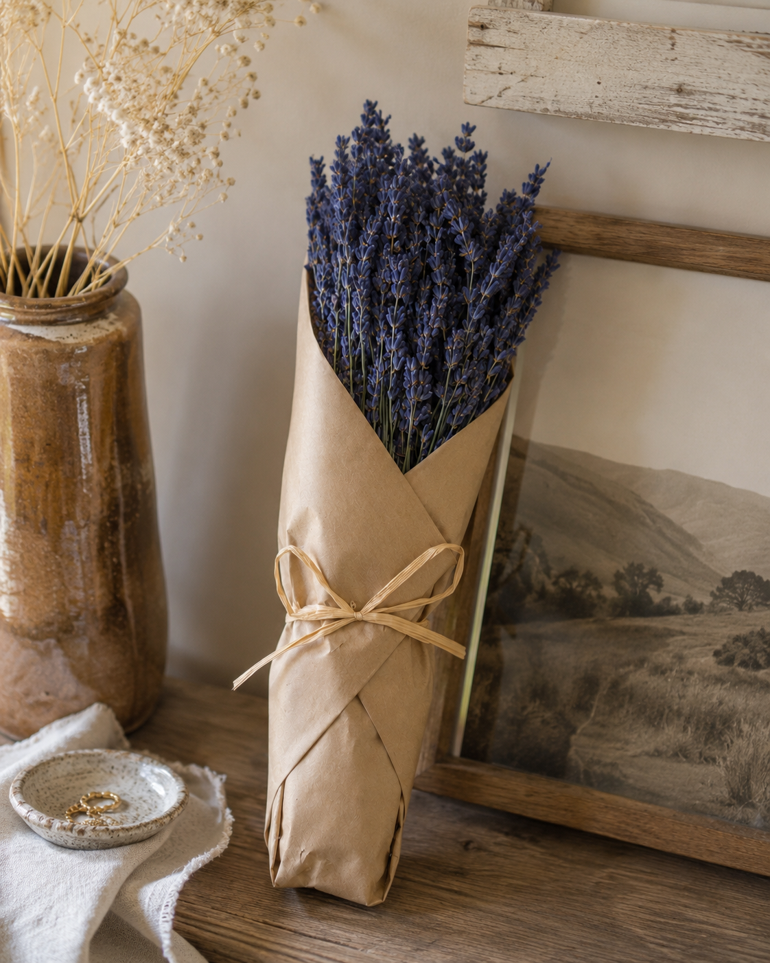 Dried Lavender Bundle