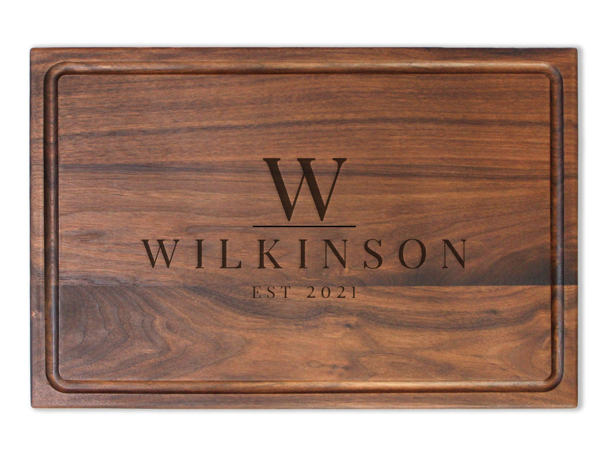 Personalized Engraved Charcuterie Board