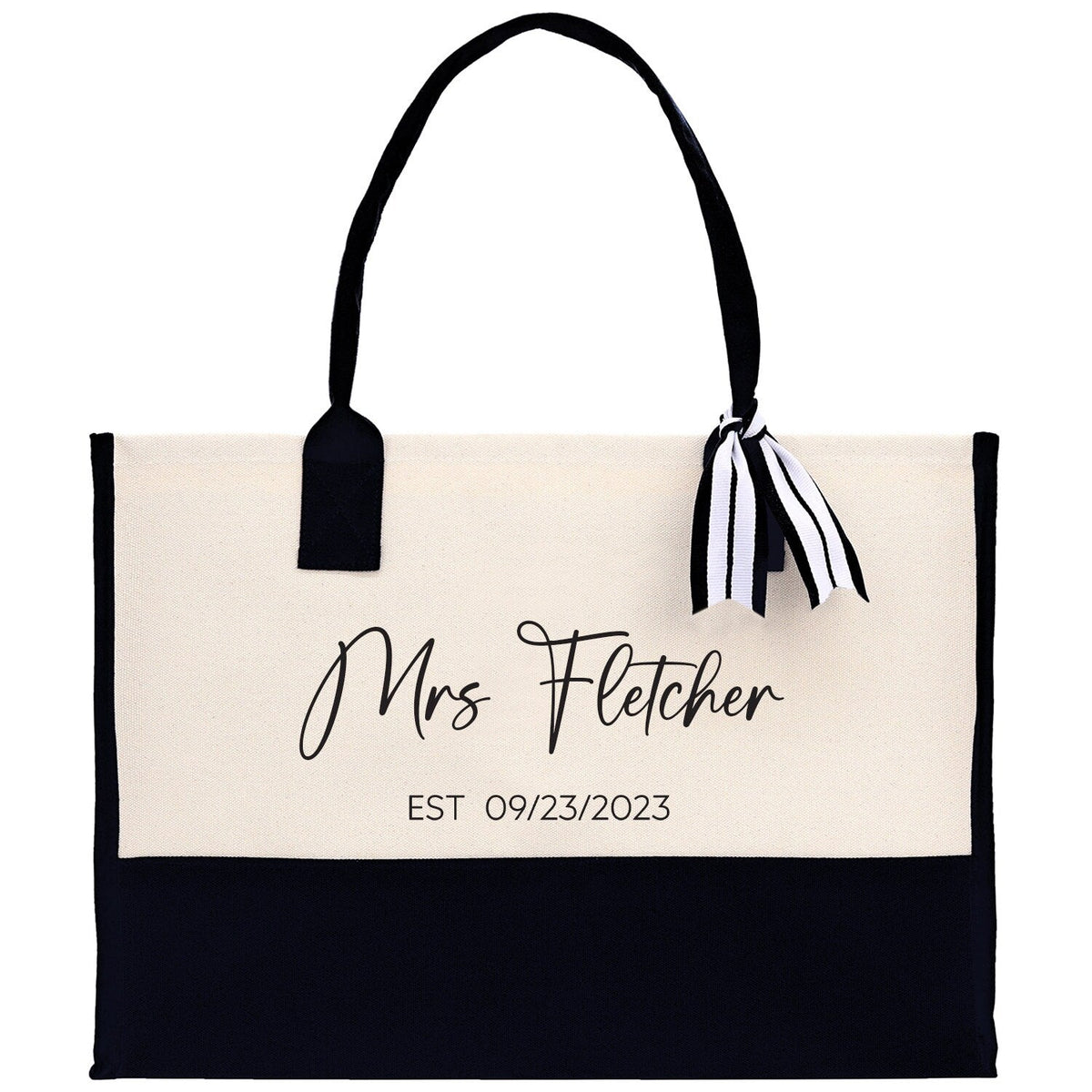Personalized Mrs. Tote Bag