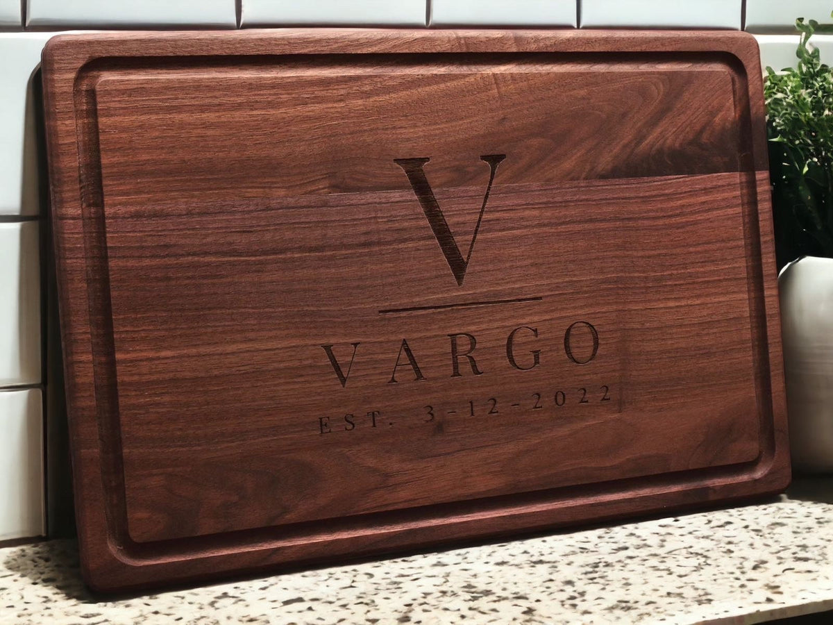 Personalized Engraved Charcuterie Board