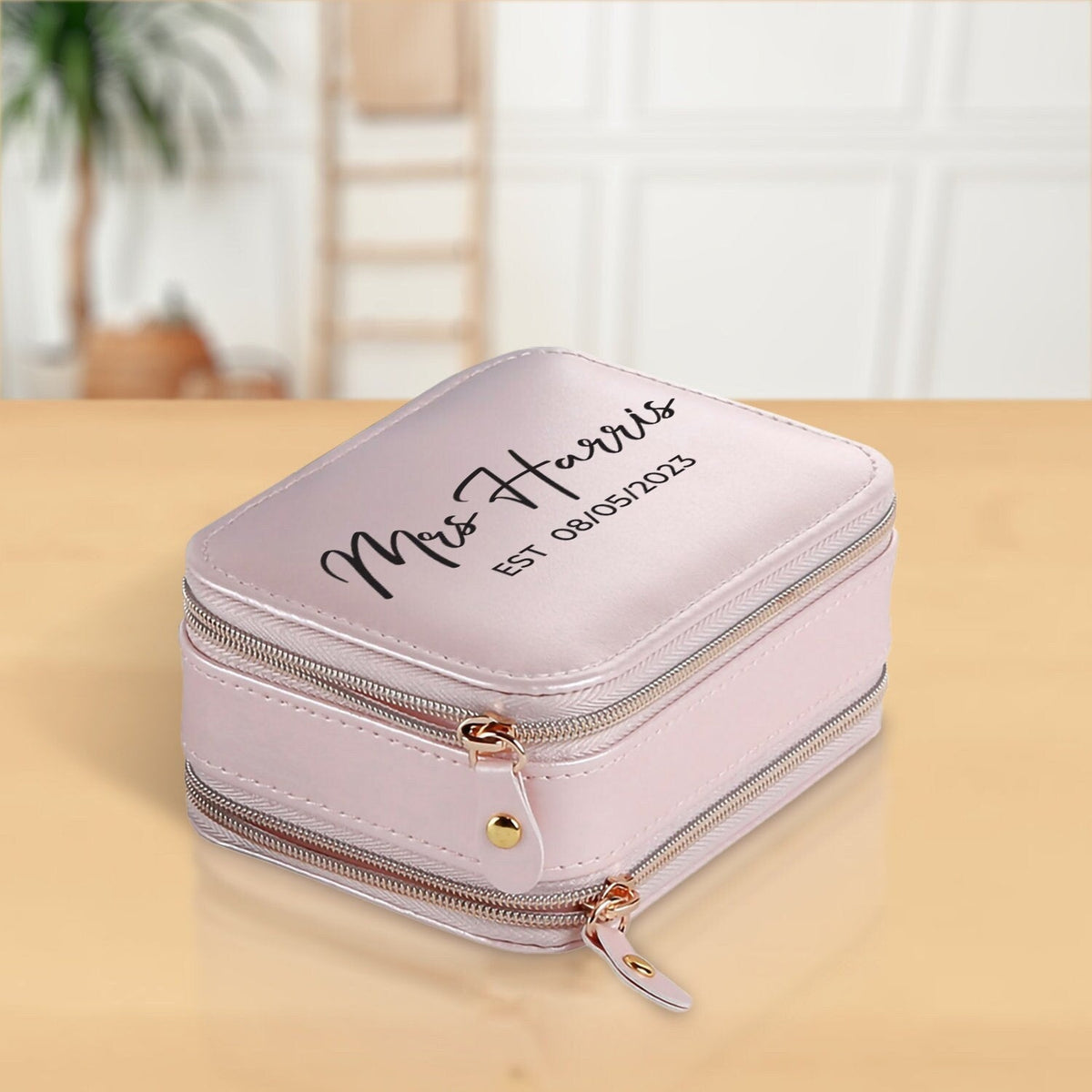Personalized Mrs. Jewelry Box