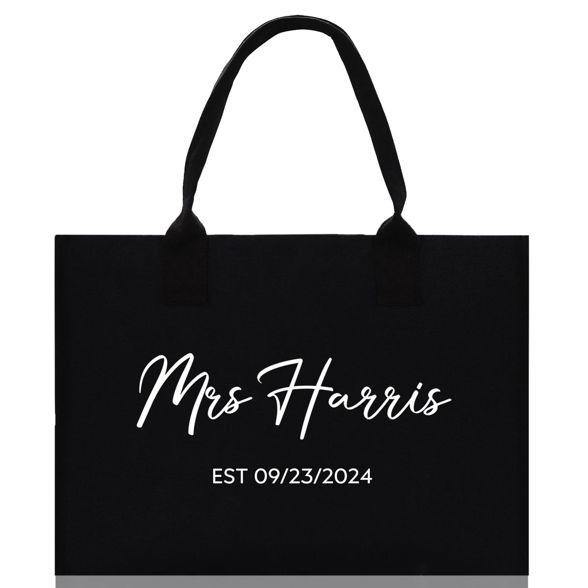Personalized Mrs. Tote Bag