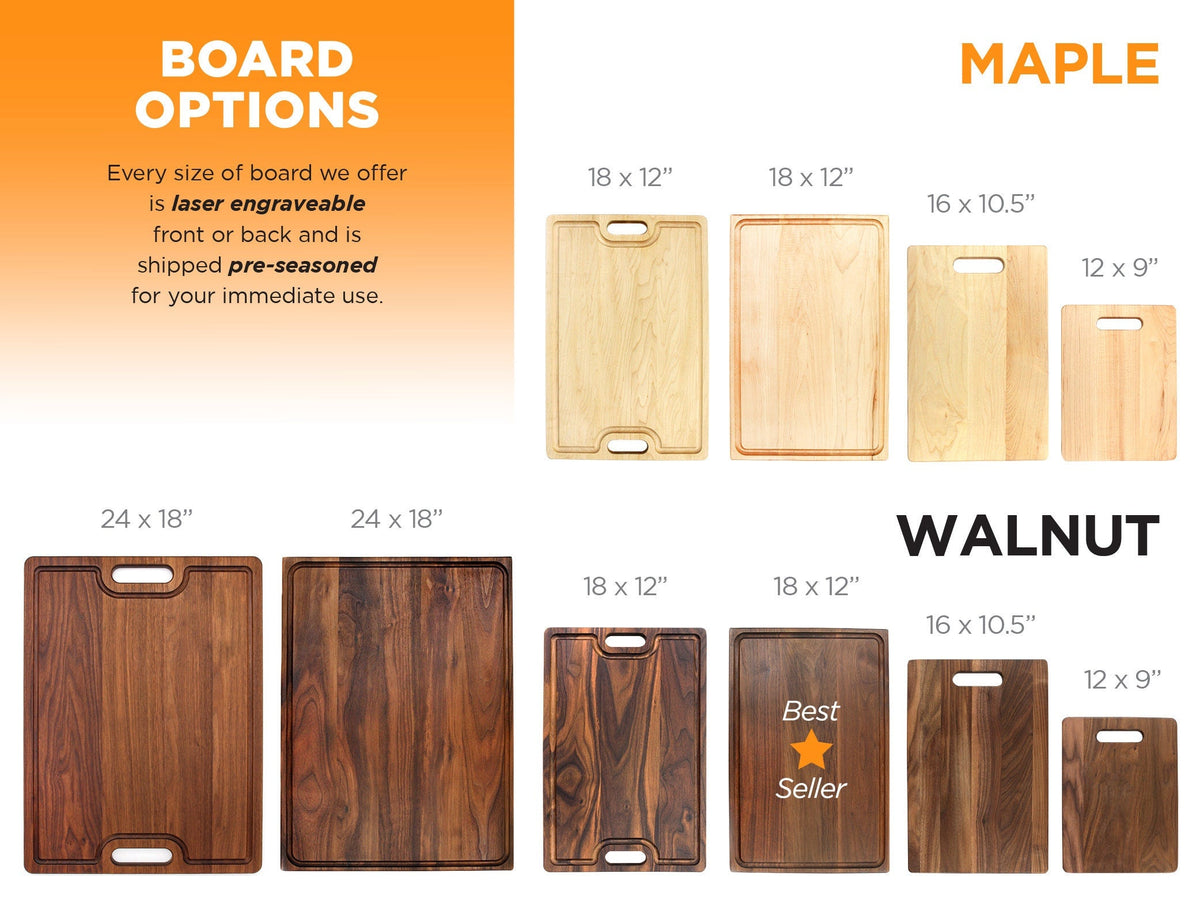 Personalized Engraved Charcuterie Board