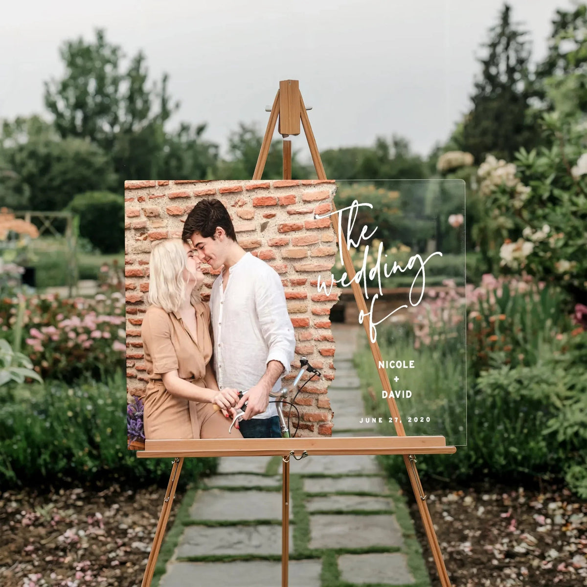 Photo Swash Wedding Welcome Sign